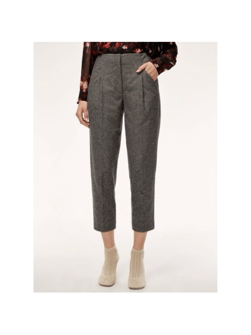 Aritzia Wilfred Chambery Pant Size 6 minimalist contemporary office career